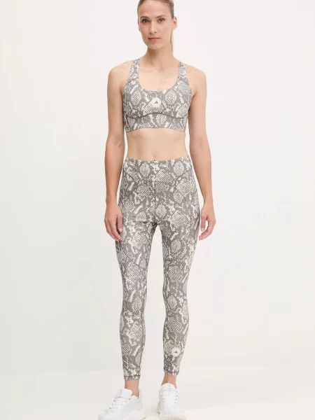 Športová podprsenka adidas by Stella McCartney Power Impact béžová