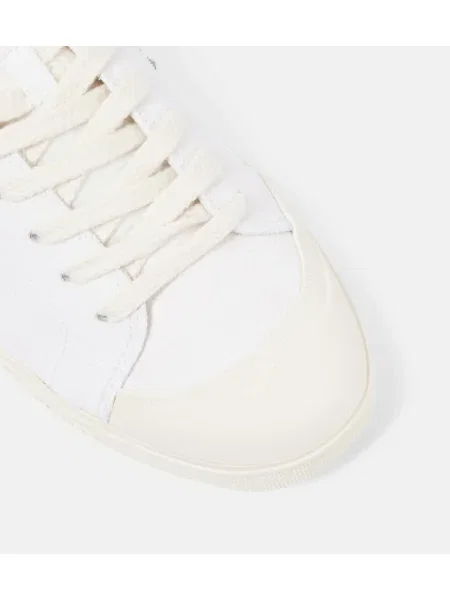 Sneakerși Tom Ford din piele alb