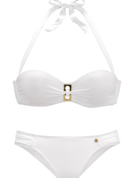 LASCANA Bikiny bílá