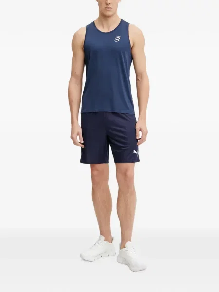 Cămașă Compressport cu imagine albastru