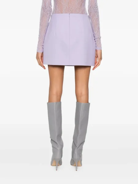 Fusta mini Wardrobe.nyc violet