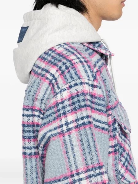 Geacă Aape By A Bathing Ape cu broderie gri