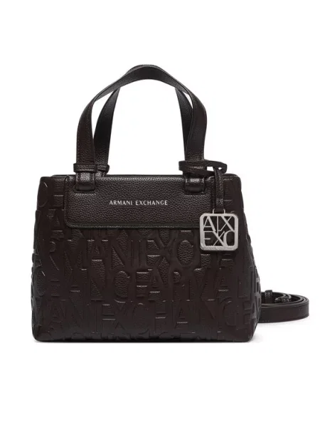 Armani Exchange Rankinė Tamsiai ruda
