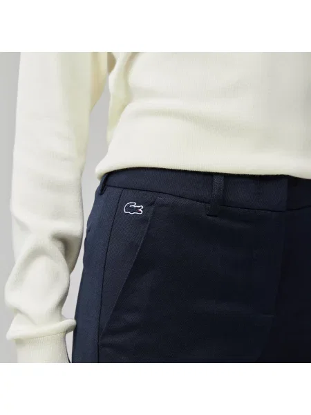 Lacoste Spodnie Lacoste granatowe