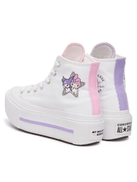 Plátěnky Converse bílé