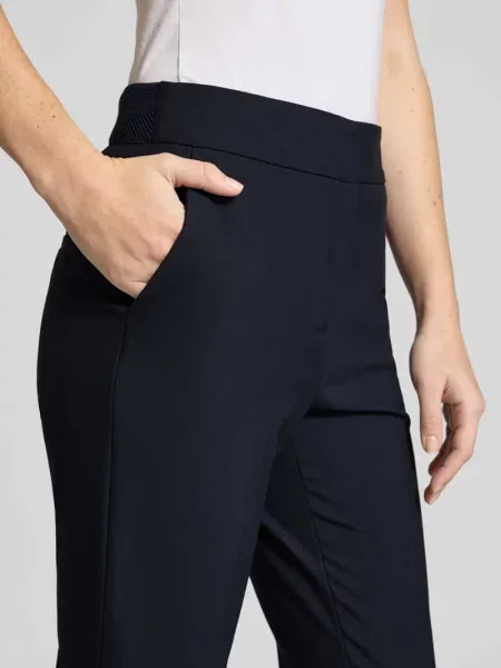 Krój regular fit wąskie spodnie z kantami S.oliver Black Label