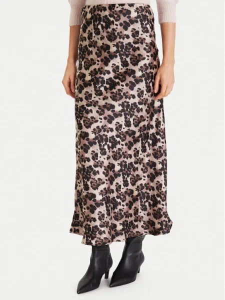 Morgan Fustă maxi maro