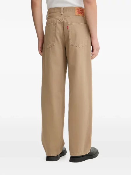 Дънки Levi's® дизайн с пет джоба с кръгло деколте сиво