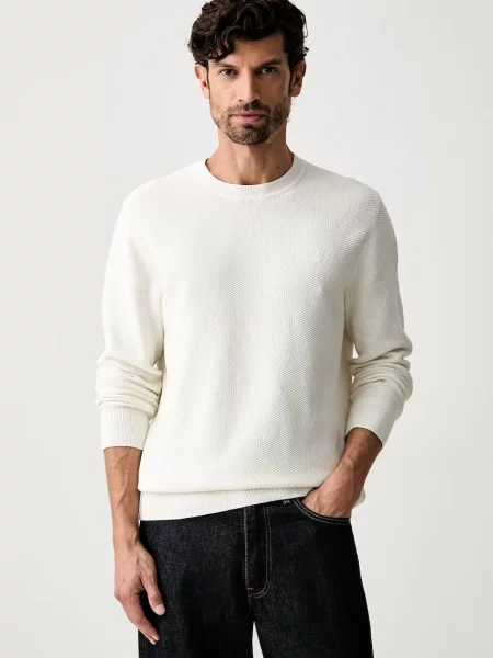 Calvin Klein pulover pentru bărbați din bej