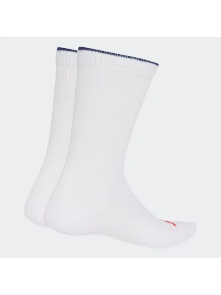 ADIDAS PERFORMANCE Športové ponožky Food tmavomodrá / jasne červená biela