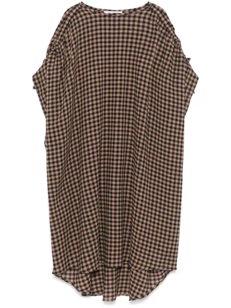 Odgovarati midi haljina Henrik Vibskov iznad koljena smeđa