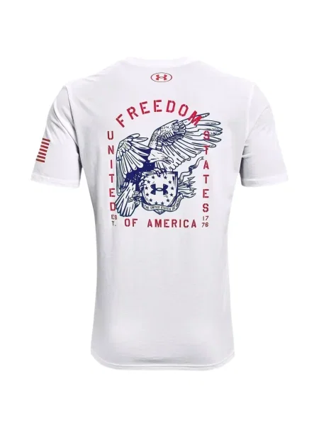 Tricou Under Armour cu imagine alb