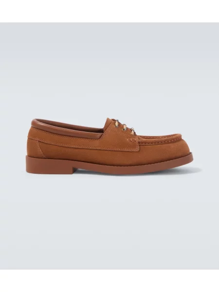 Loaferke Bottega Veneta iz semiša rjava