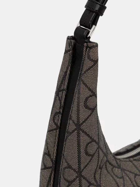 Calvin Klein Táska Emblem Jacquard Khaki barna