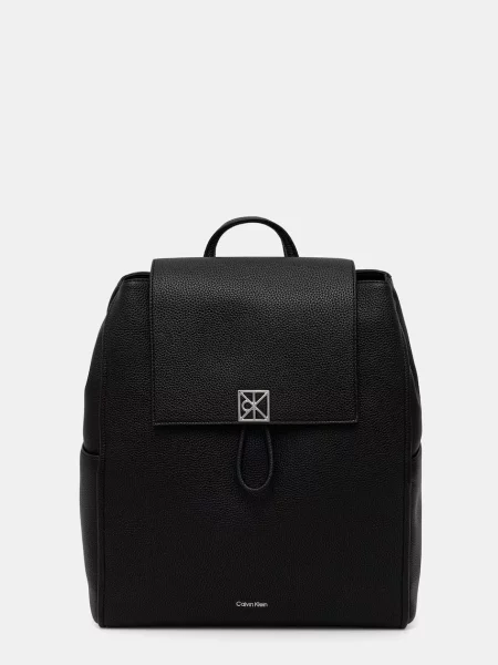 Calvin Klein rucsac pentru femei cu imitație de piele negru