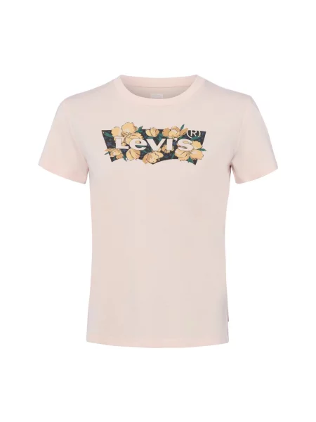 Levi's T-shirt Kobiety nadruk S różowy