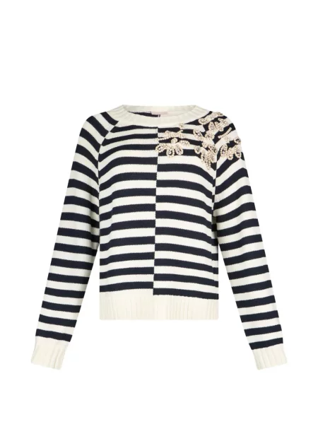 Pulover Liu Jo cu broderie negru