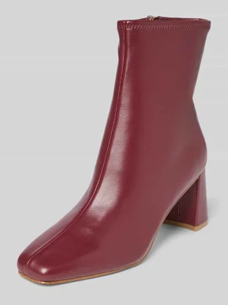 Steve Madden botki Hurst na słupku bordowy