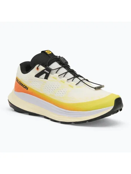 Дамски обувки за бягане Salomon Ultra Glide 2 vanilla ice/sulphur spring/orchid peta жълто