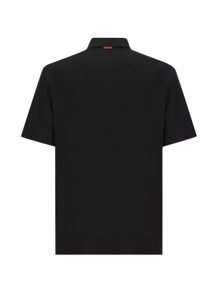 Tricou polo Zegna negru