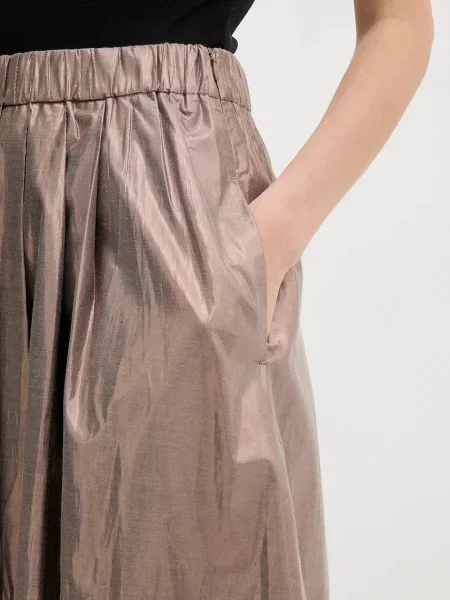 Спідниця OUI midi розкльошена коричневий