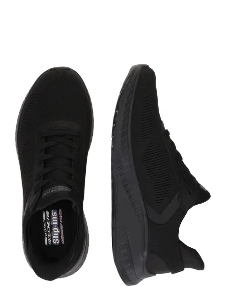 SKECHERS Rövid szárú sportcipők BOB SQUAD CHAOS SOLID STEP' fekete