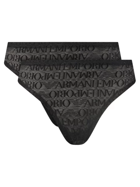Hlačke Emporio Armani Underwear črna