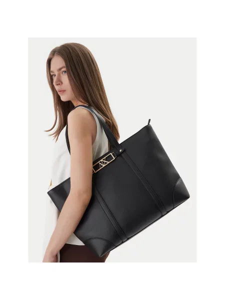 Geantă Armani Exchange negru