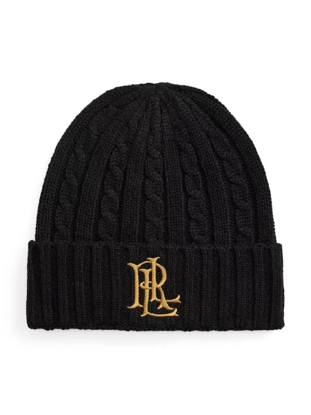 Lauren Ralph Lauren Căciulă galben miere negru
