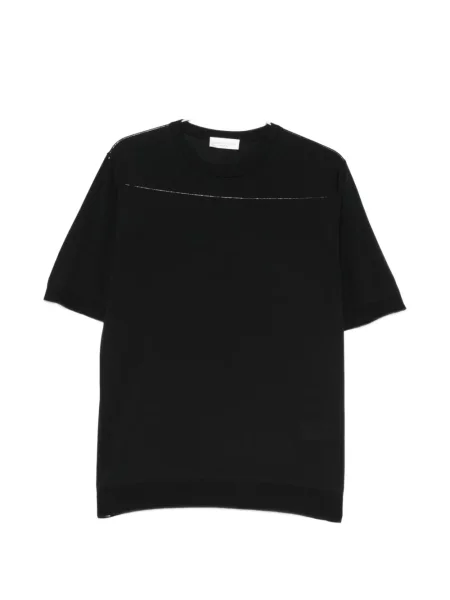 Scurt tricou Roberto Collina negru
