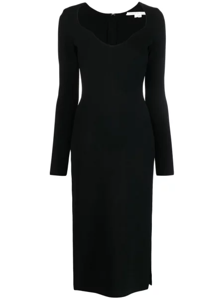 Rochie Veronica Beard cu decolteu în V de costum negru