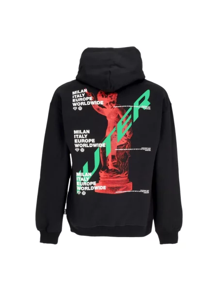 Bluza z kapturem Iuter czarna