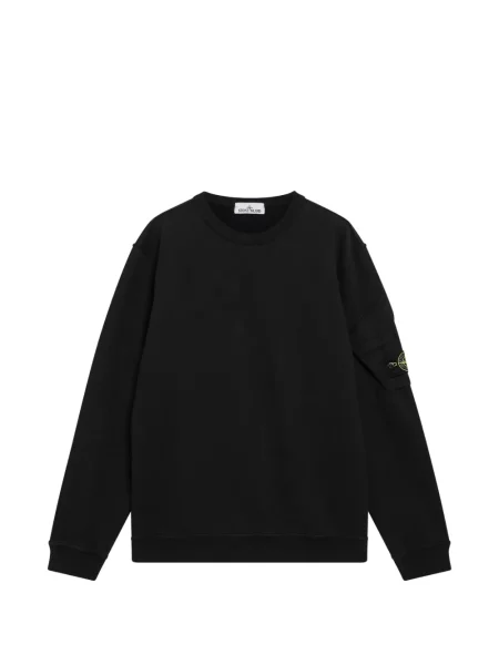 Pulover Stone Island cu strasuri negru