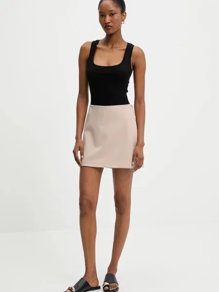 Шорти Answear Lab бежеві