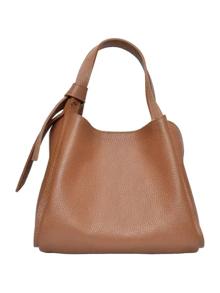 Geantă shopper Anna Luchini maro
