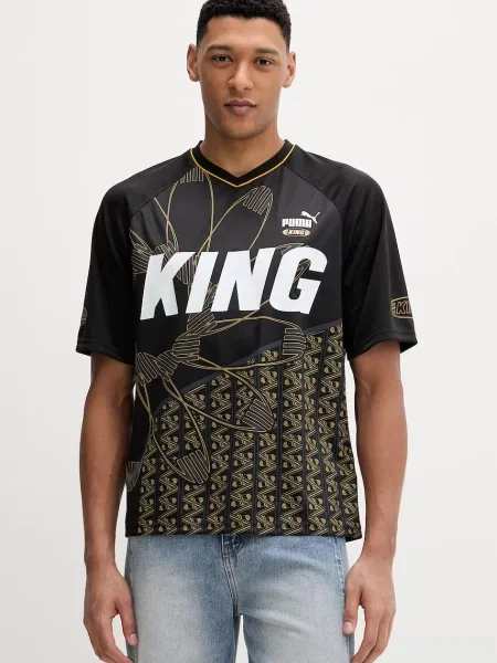 Puma t-shirt KING Extravaganza Jersey czarna