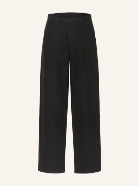 Strellson Spodnie Darrel Loose Fit schwarz czarne