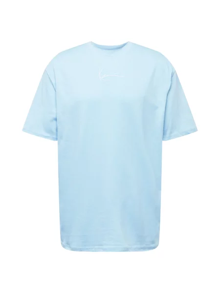 Karl Kani Tricou albastru deschis alb