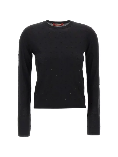 Stras pulover Max Mara negru
