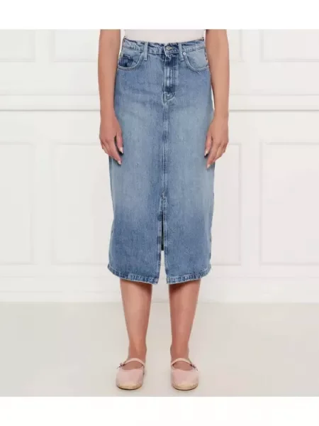 Tommy Hilfiger De blugi fustă albastru
