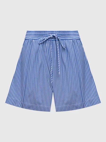 Шорты Solotre в полоску синие
