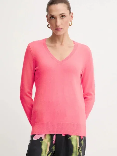 FROM FUTURE pulover de cașmir roz