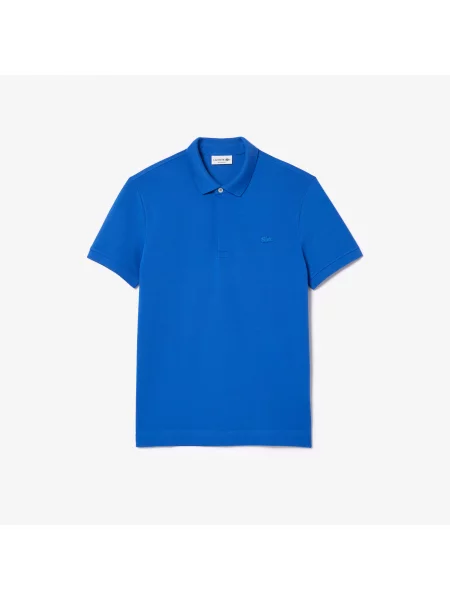 Lacoste Koszulka Polo Smart Paris Z Elastycznej Bawełny niebieska