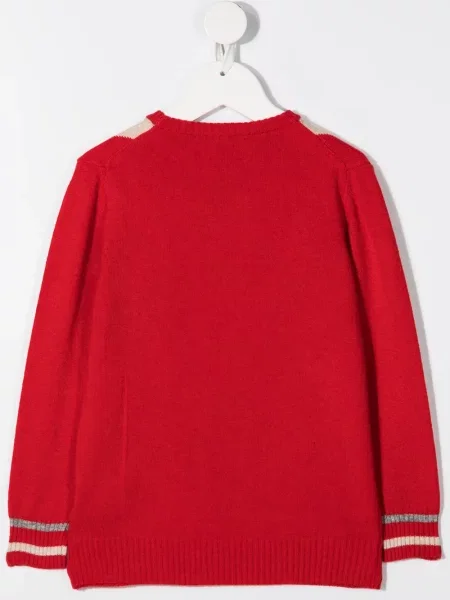 Sweter dziecięcy Siola czerwony