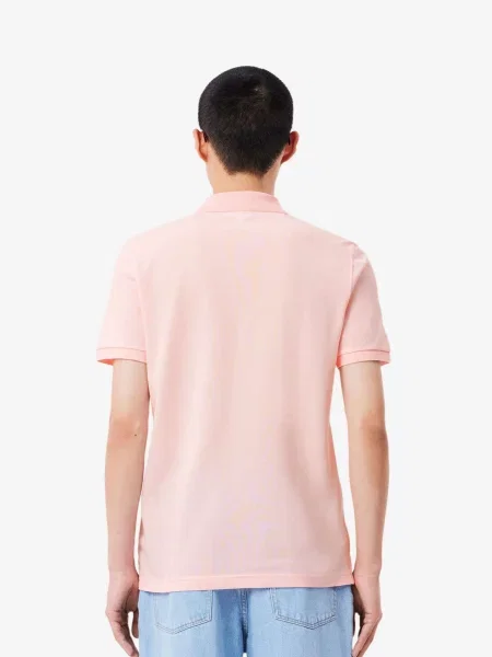 Поло Lacoste розовое