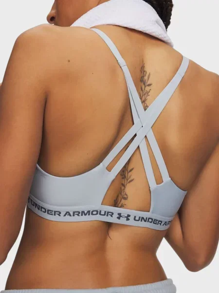 Топ Under Armour с ремешками серый
