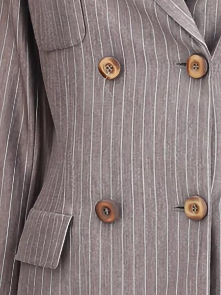 Sacou Giorgio Armani cu dungi gri