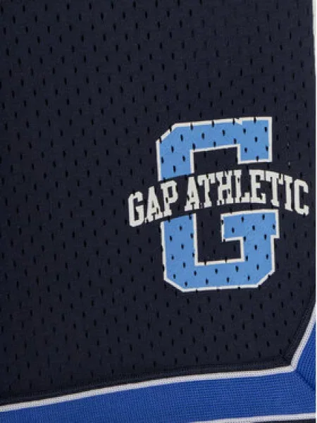 Gap Sportiniai šortai Tamsiai Baggy Fit mėlyna