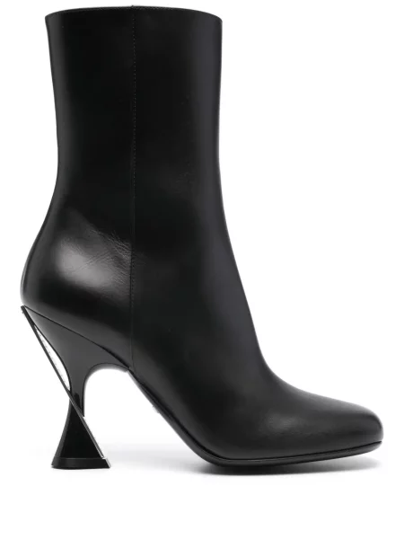 Cizme scurte Gucci din piele negru