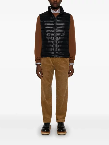 Hlače Polo Ralph Lauren s herringbone uzorkom smeđa